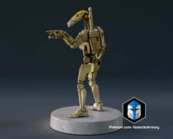 1:48 Scale Battle Droid Army - Officer Class - 3D Print Files -Galactic Armory Store p30002 e1229809 7cc6 43a2 a30c decbe9876fd2