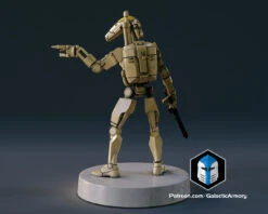 1:48 Scale Battle Droid Army - Officer Class - 3D Print Files -Galactic Armory Store p30003 fd60d3d8 7272 41ae 9fdc 361b53d6a764