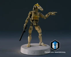 1:48 Scale Battle Droid Army - Officer Class - 3D Print Files -Galactic Armory Store p30007 5300367b 8ed7 4f85 9bfc 9245ac986d7f