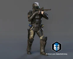 ODST Figurine - Pose 4 - 3D Print Files -Galactic Armory Store p40001 c38b9f06 f51e 424d 9c76 fcc673416849