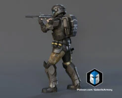 ODST Figurine - Pose 4 - 3D Print Files -Galactic Armory Store p40004 767be9c9 8500 4e93 9152 bf493d9abec2