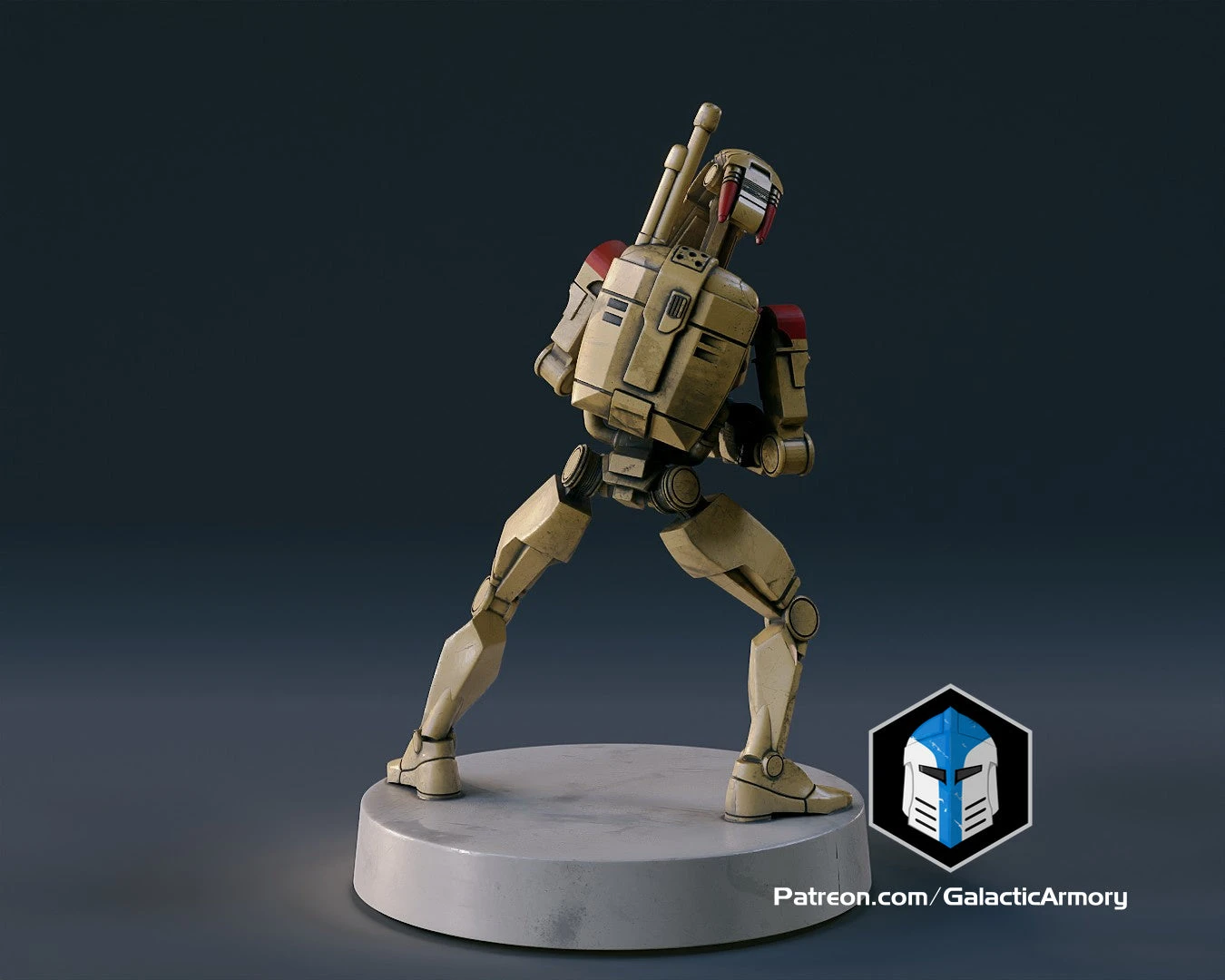 1:48 Scale Battle Droid Army - Heavy Class - 3D Print Files 11 1:48 Scale Battle Droid Army - Heavy Class - 3D Print Files - Image 9