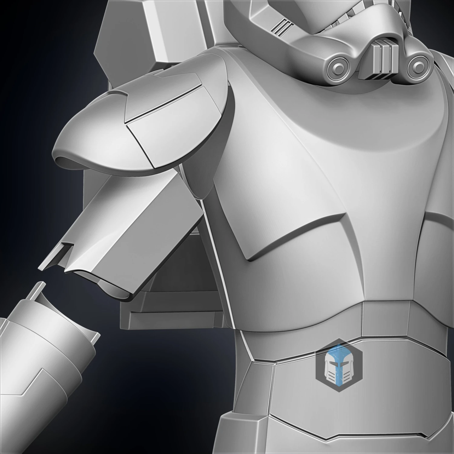 Bad Batch Hunter Armor - 3D Print Files 11 Bad Batch Hunter Armor - 3D Print Files - Image 9