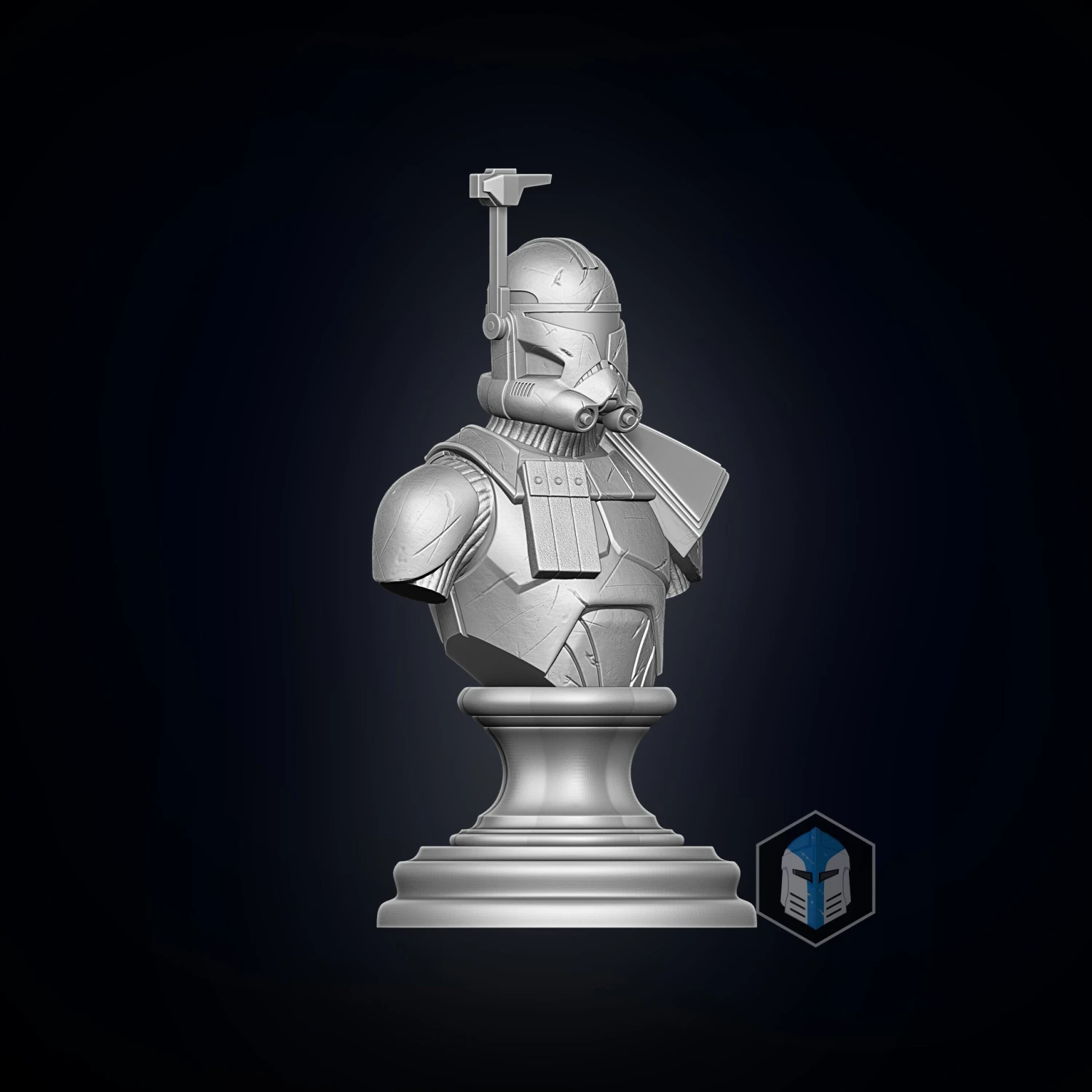 Captain Rex Bust - 3D Print Files 5 Captain Rex Bust - 3D Print Files - Image 3