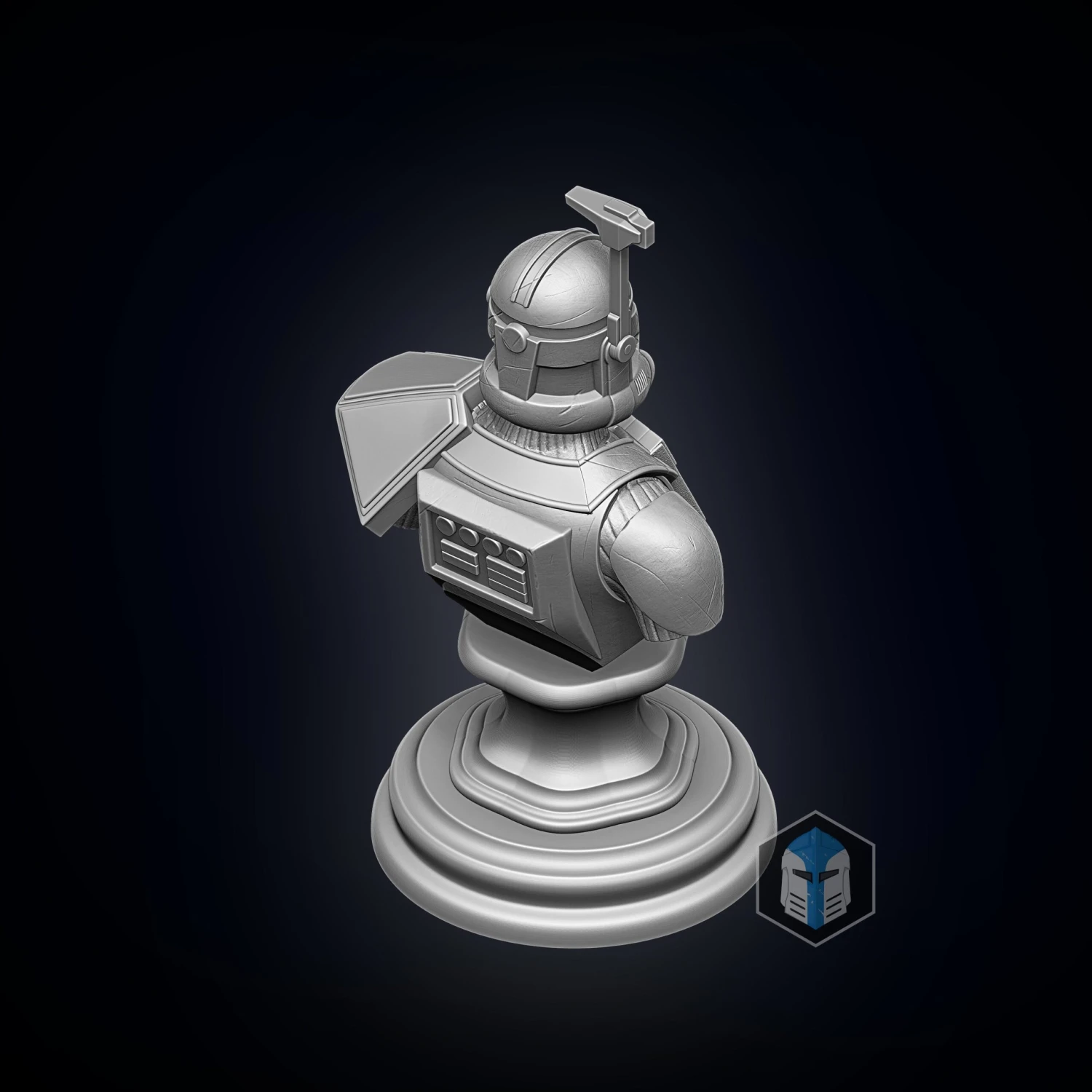 Captain Rex Bust - 3D Print Files 8 Captain Rex Bust - 3D Print Files - Image 6