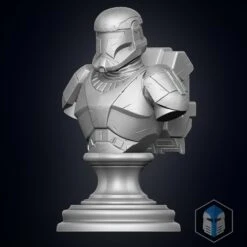 Republic Commando Bust - 3D Print Files