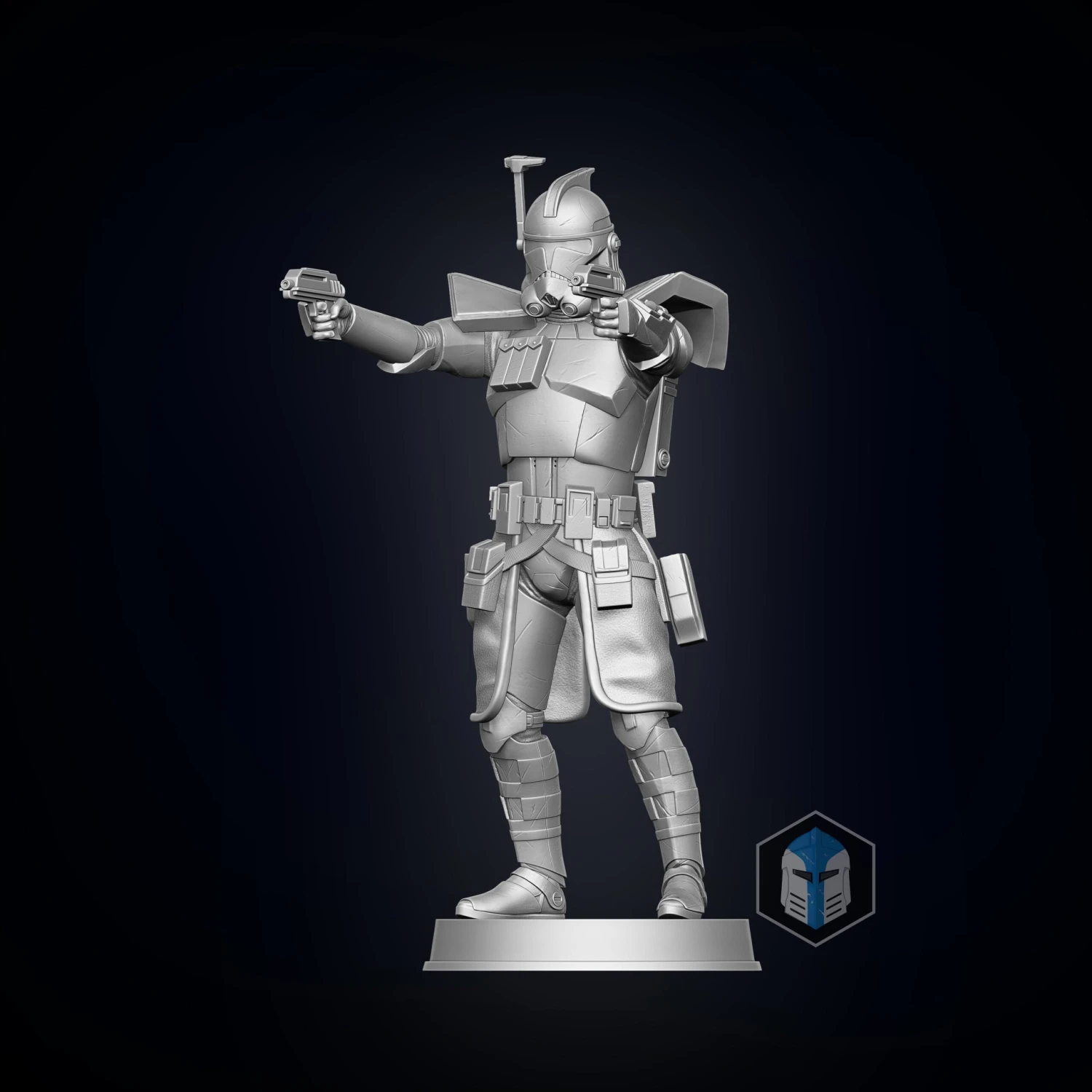ARC Trooper Figurine - Pose 2 - 3D Print Files 4 ARC Trooper Figurine - Pose 2 - 3D Print Files - Image 2