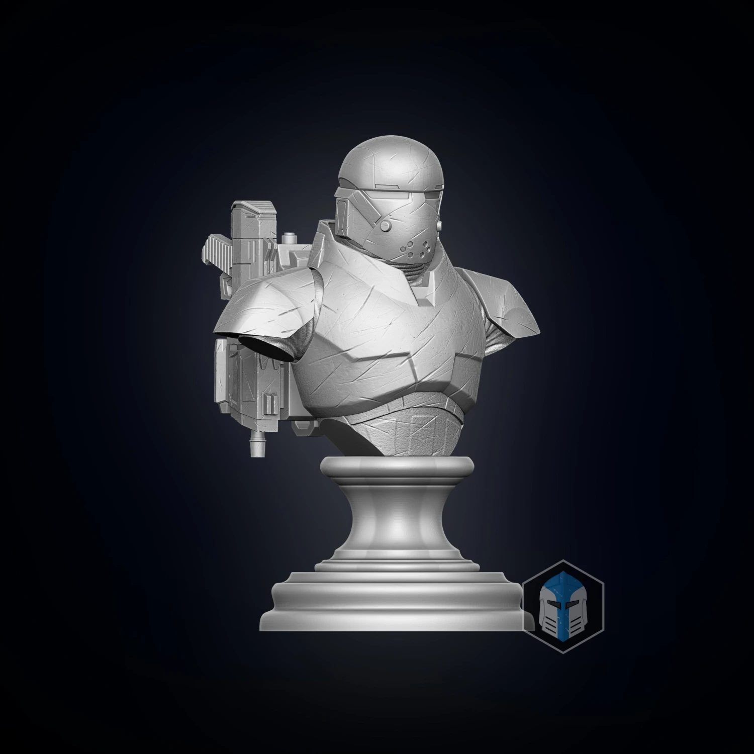 Bad Batch Wrecker Bust - 3D Print Files 4 Bad Batch Wrecker Bust - 3D Print Files - Image 2