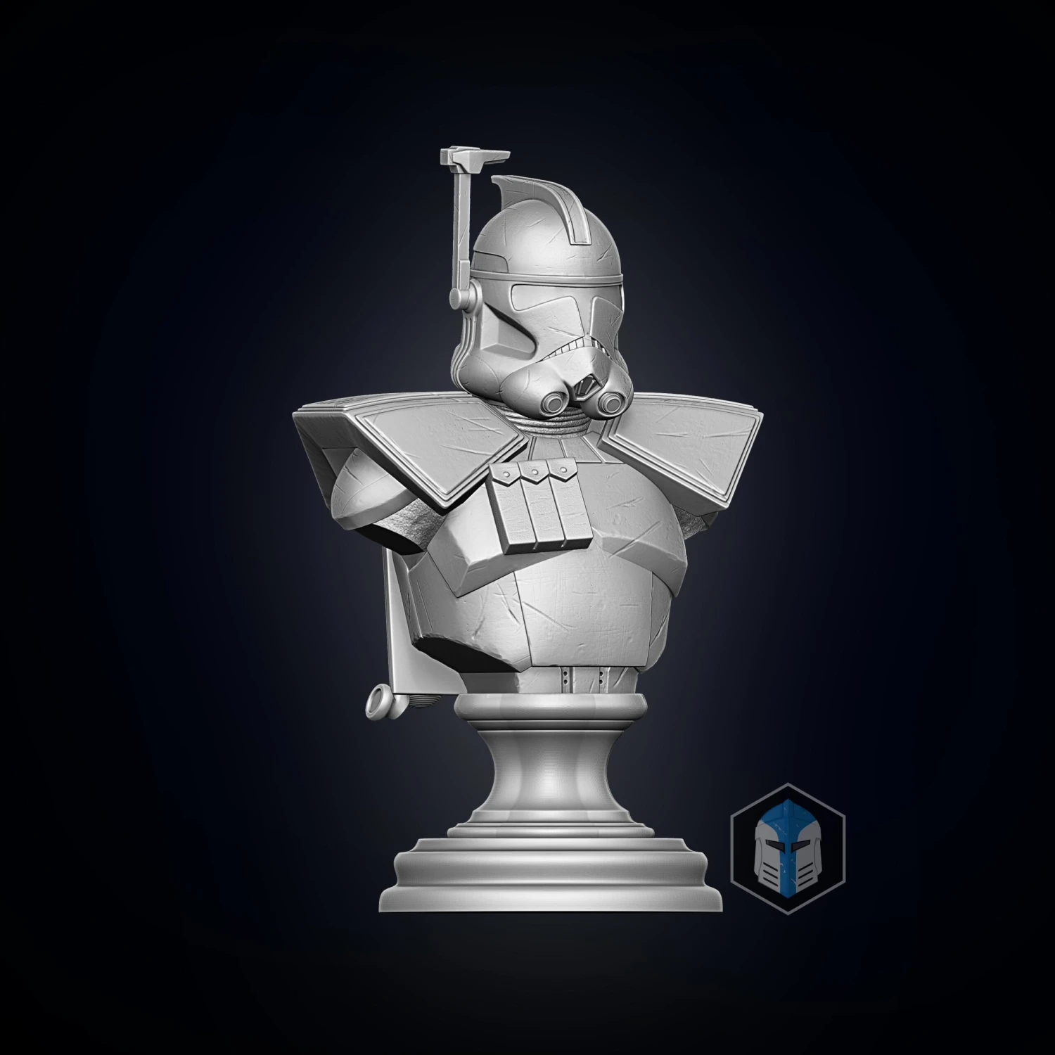 ARC Trooper Bust - 3D Print Files 5 ARC Trooper Bust - 3D Print Files - Image 3