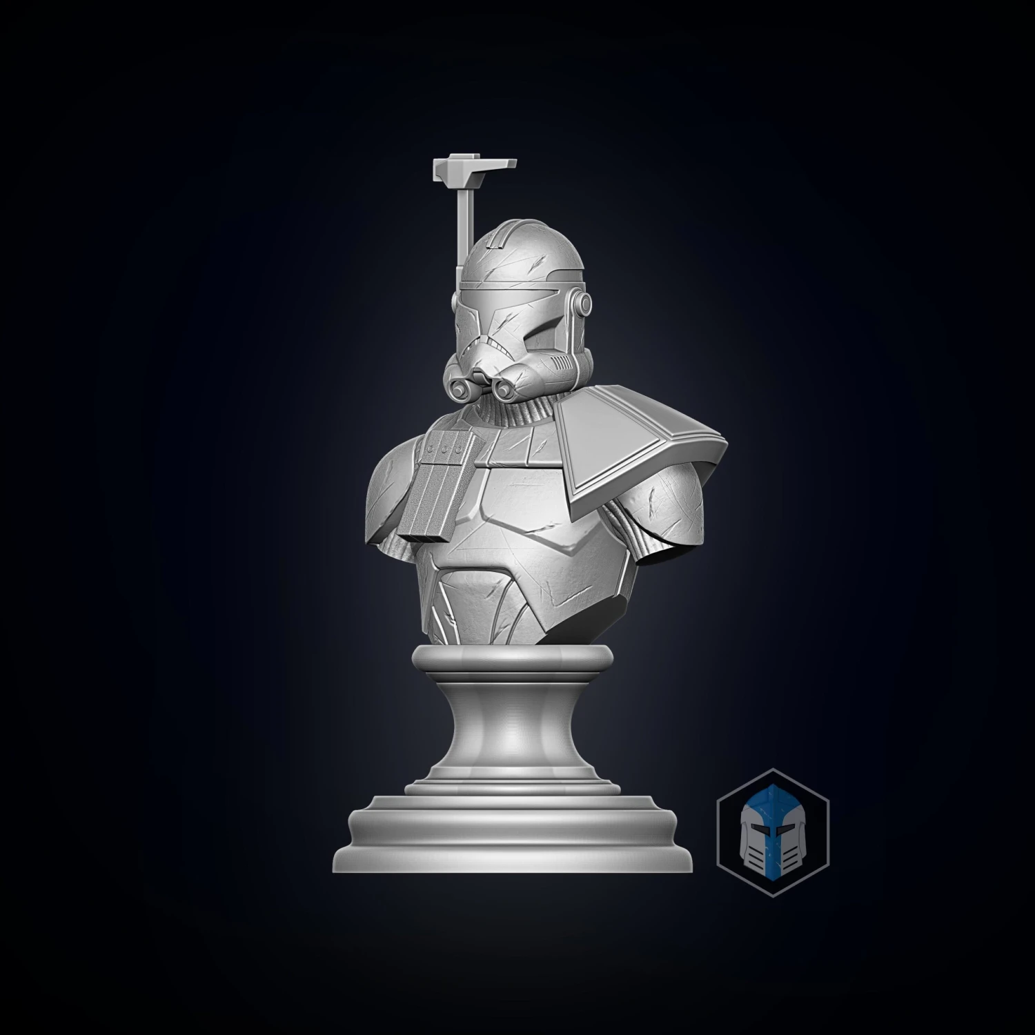 Captain Rex Bust - 3D Print Files 3 Captain Rex Bust - 3D Print Files