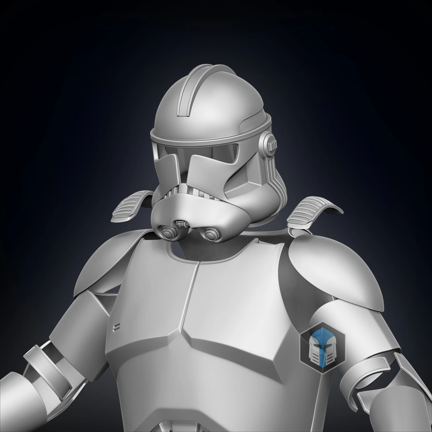 Phase 2 Clone Trooper Armor- 3D Print Files 16 Phase 2 Clone Trooper Armor- 3D Print Files - Image 14
