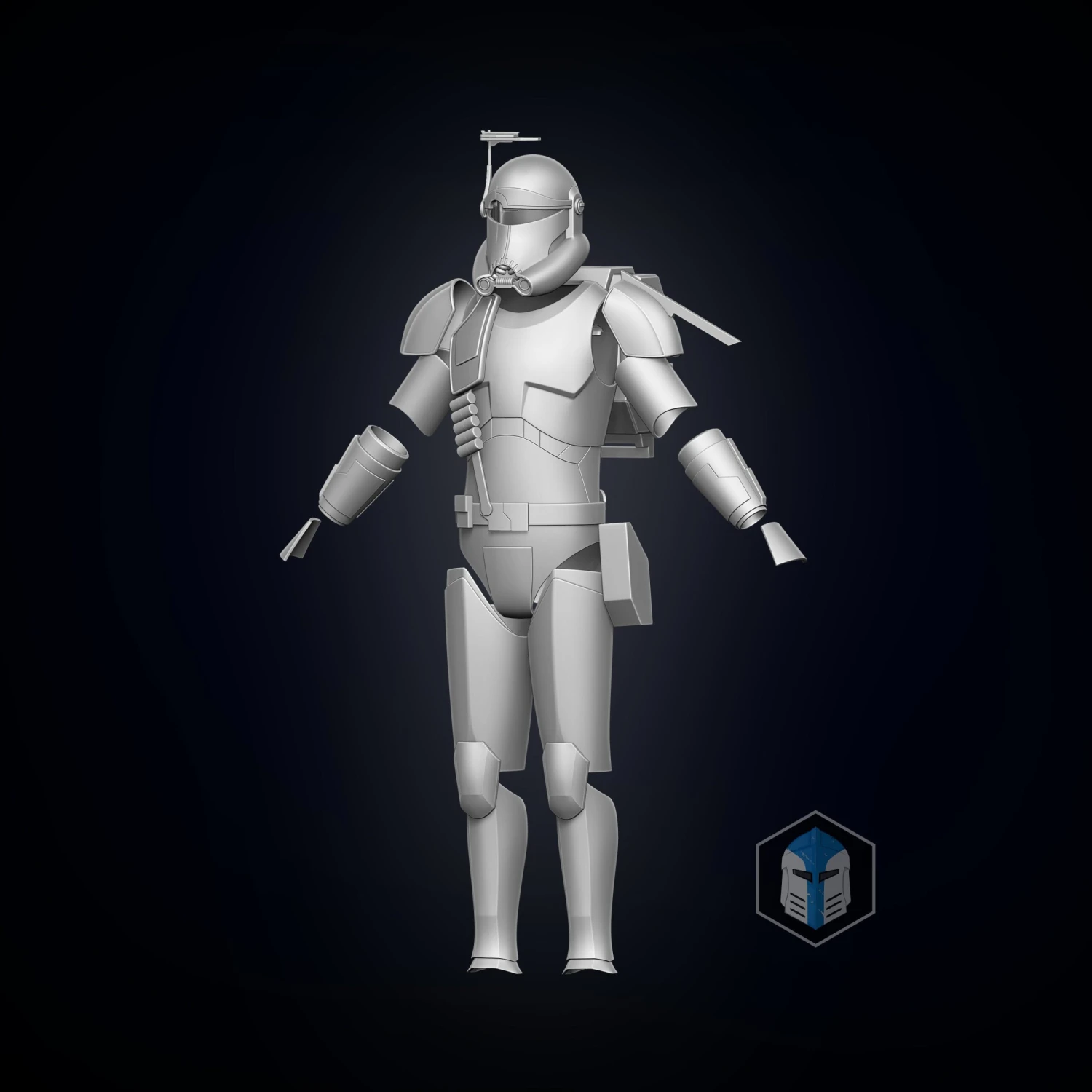 Bad Batch Crosshair Armor - 3D Print Files 4 Bad Batch Crosshair Armor - 3D Print Files - Image 2