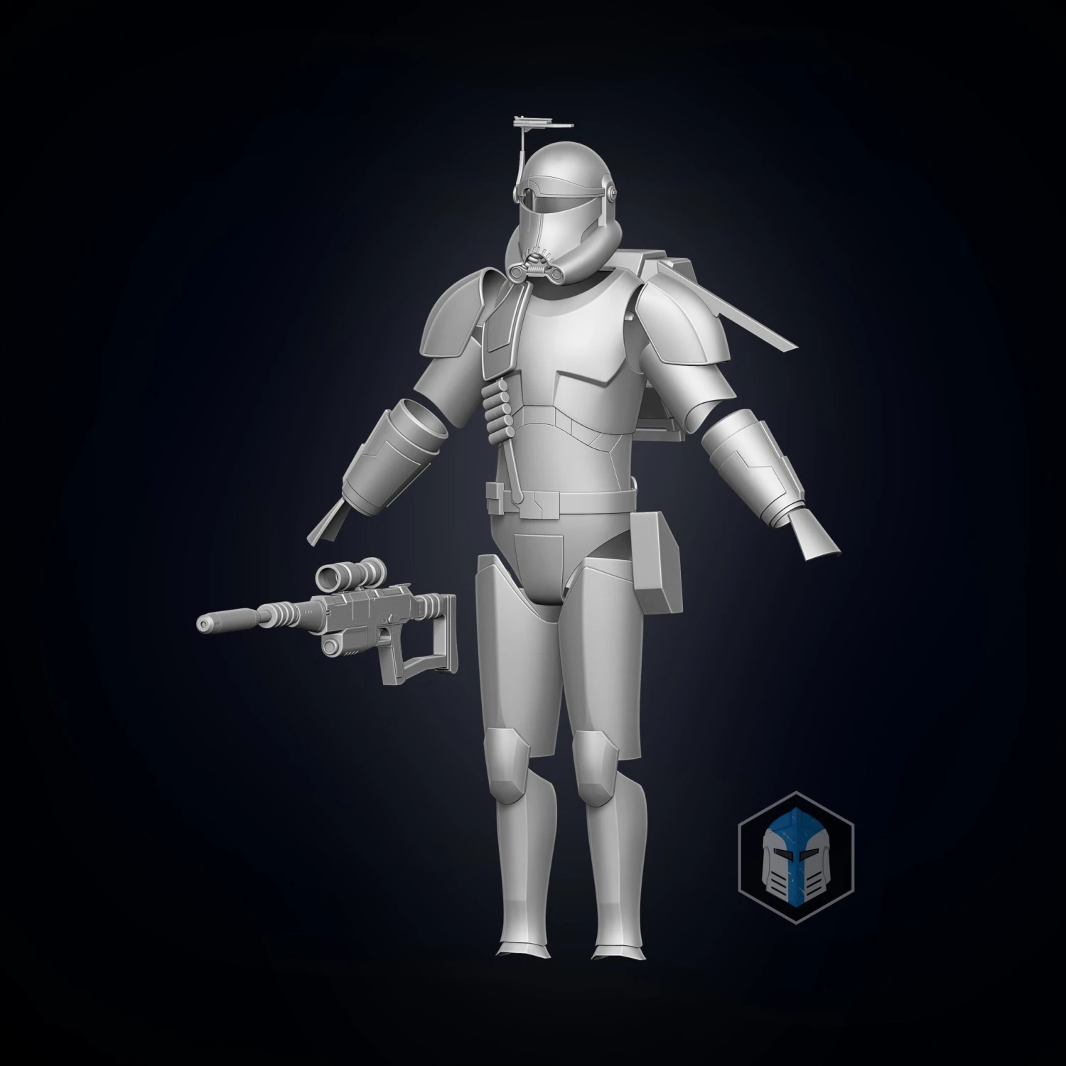 Bad Batch Crosshair Armor - 3D Print Files 3 Bad Batch Crosshair Armor - 3D Print Files
