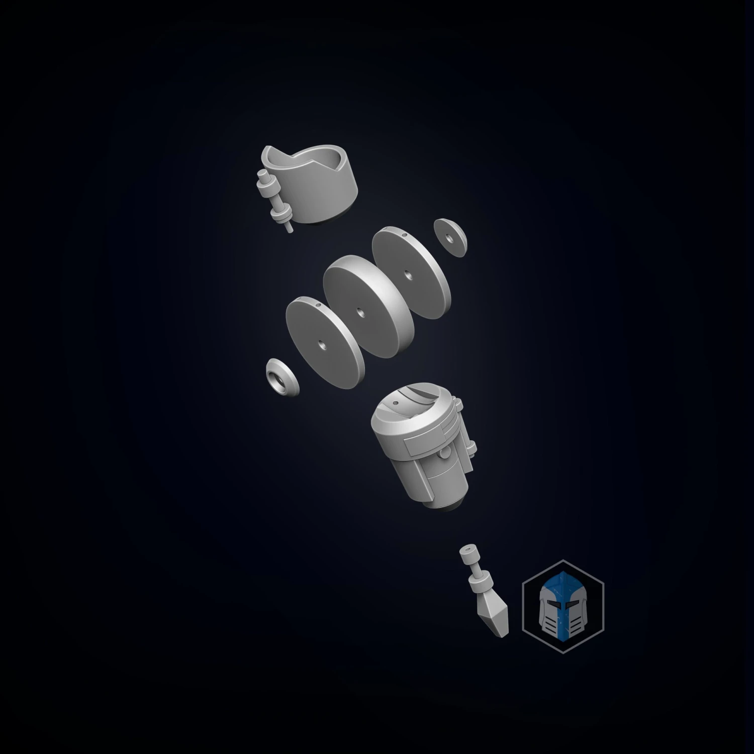 Bad Batch Echo Armor - 3D Print Files 12 Bad Batch Echo Armor - 3D Print Files - Image 10