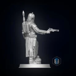 Boba Fett Figurine - Pose 4 - 3D Print Files 10 Boba Fett Figurine - Pose 4 - 3D Print Files -Galactic Armory Store sd 1 fnl 892e7ee5 88fa 4094 9d18 7f3b2ddf4603