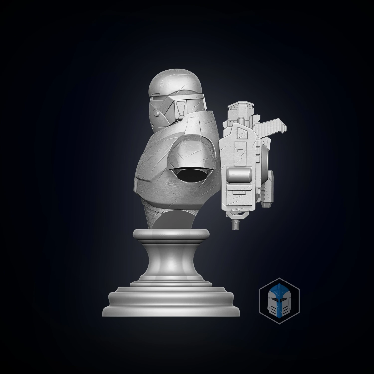 Bad Batch Wrecker Bust - 3D Print Files 6 Bad Batch Wrecker Bust - 3D Print Files - Image 4