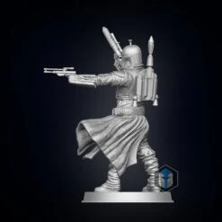 Boba Fett Figurine - Pose 3 - 3D Print Files 11 Boba Fett Figurine - Pose 3 - 3D Print Files -Galactic Armory Store sd fnl 806c03b9 8569 4078 9b6f 4a7a94b0cdcd