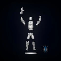 Bad Batch Wrecker Figurine - Pose 5 - 3D Print Files 11 Bad Batch Wrecker Figurine - Pose 5 - 3D Print Files -Galactic Armory Store sprtd fnl 45d677b3 77b4 4d67 8202 2eb1b3e6e3fc