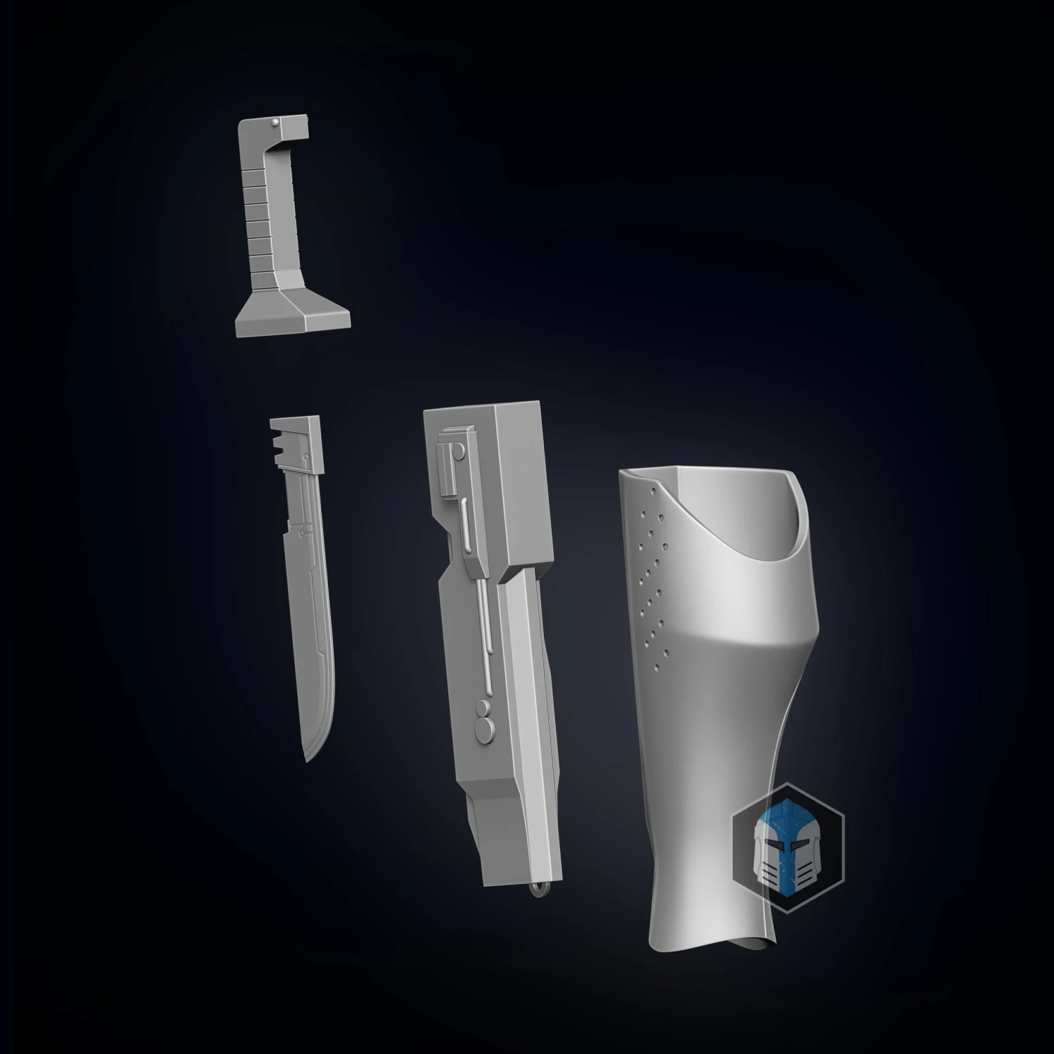 Bad Batch Wrecker Armor - 3D Print Files 11 Bad Batch Wrecker Armor - 3D Print Files - Image 9