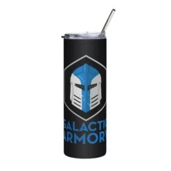 Stainless Steel Tumbler - Galactic Armory Logo