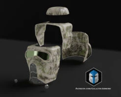 Kashyyyk Clone Trooper Helmet - 3D Print Files -Galactic Armory Store ts a 3