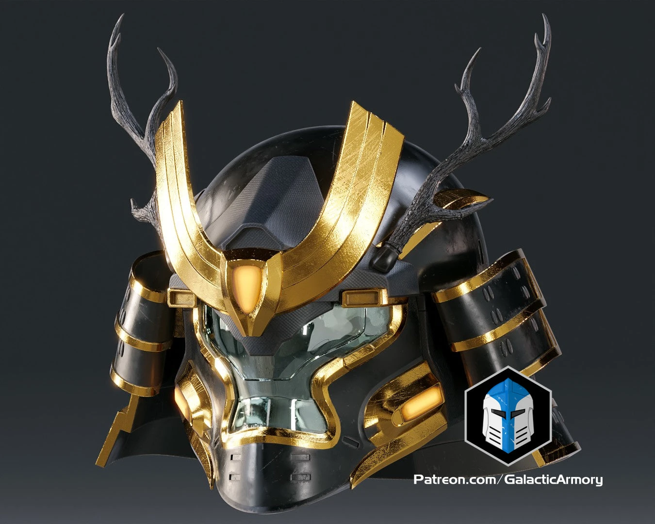 Infinite Kabuto Helmet - 3D Print Files 5 Infinite Kabuto Helmet - 3D Print Files - Image 3