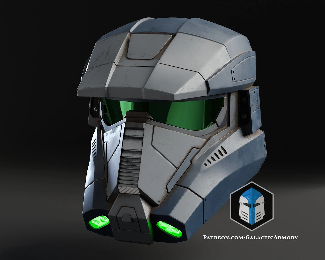 Death Trooper Spartan Helmet - 3D Print Files 5 Death Trooper Spartan Helmet - 3D Print Files - Image 3