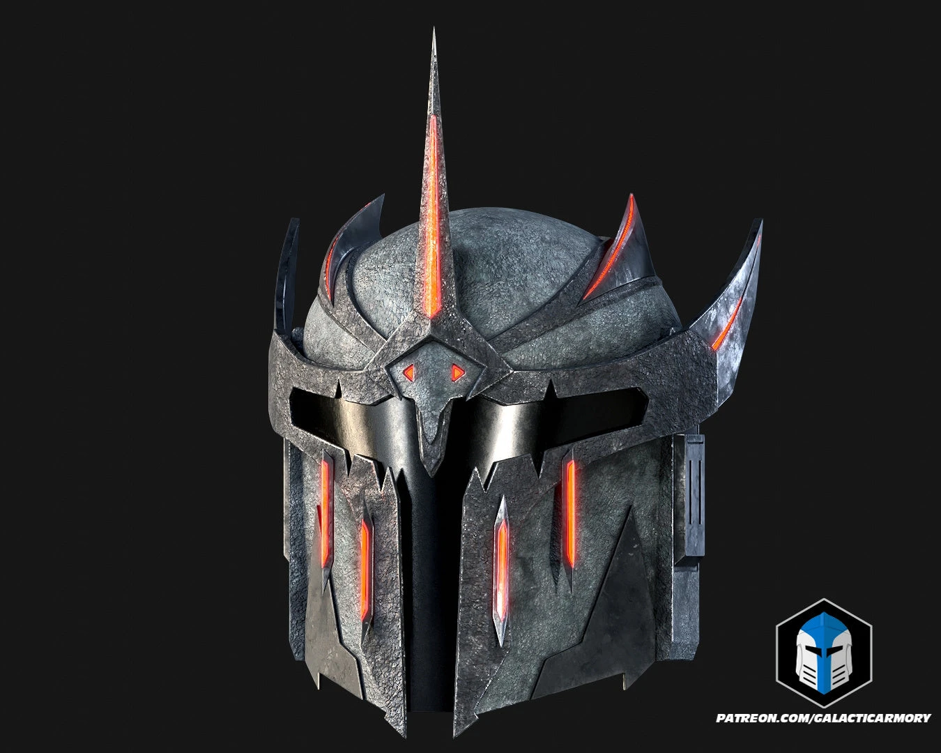 Demonic Mando Helmet - 3D Print Files 7 Demonic Mando Helmet - 3D Print Files - Image 5
