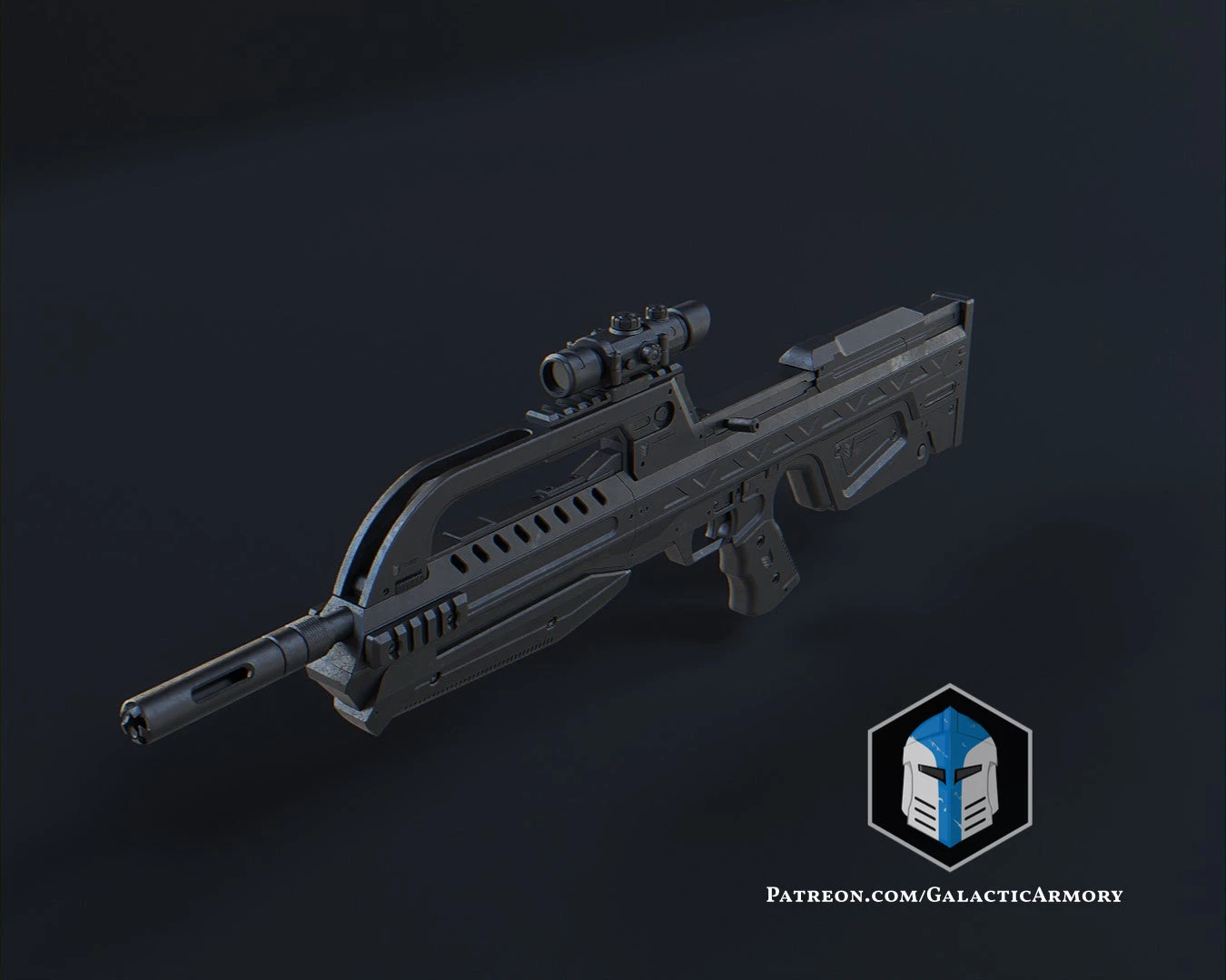 Infinite Battle Rifle - 3D Print Files 5 Infinite Battle Rifle - 3D Print Files - Image 3