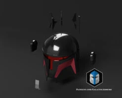 Moff Gideon Helmet - 3D Print Files 16 Moff Gideon Helmet - 3D Print Files -Galactic Armory Store tsa 1