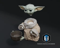 Grogu Figurine - Pose 4 - 3D Print Files 16 Grogu Figurine - Pose 4 - 3D Print Files -Galactic Armory Store tsa 1 1d0f822e 8555 46b0 9094 25ec108147d7