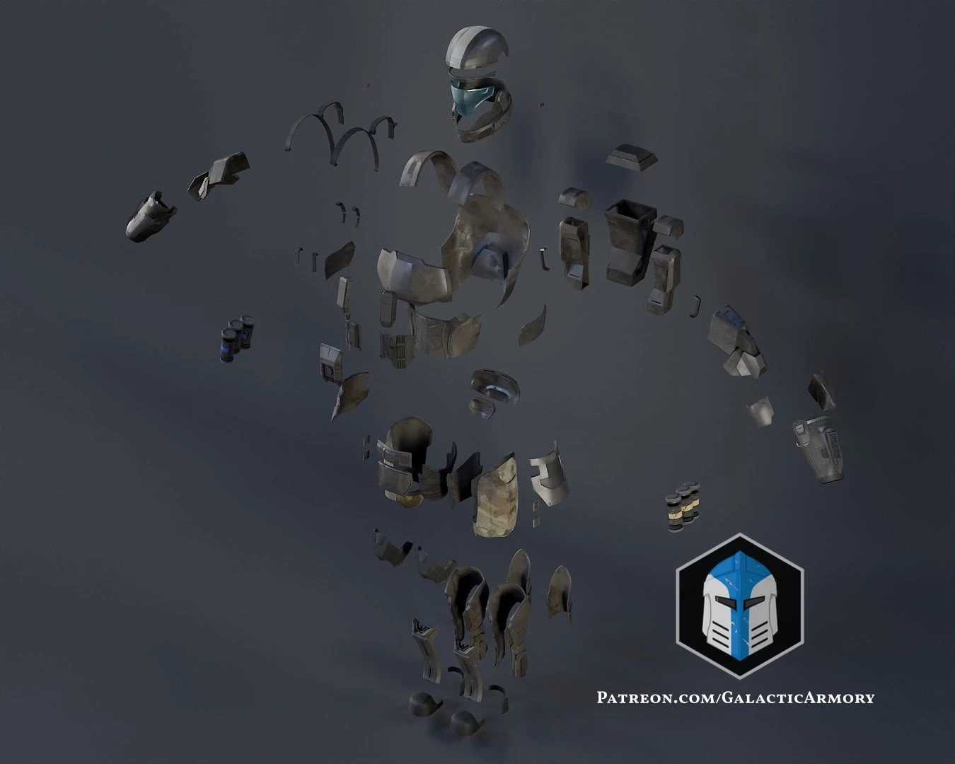 3 ODST Rookie Armor - 3D Print Files 10 3 ODST Rookie Armor - 3D Print Files - Image 8