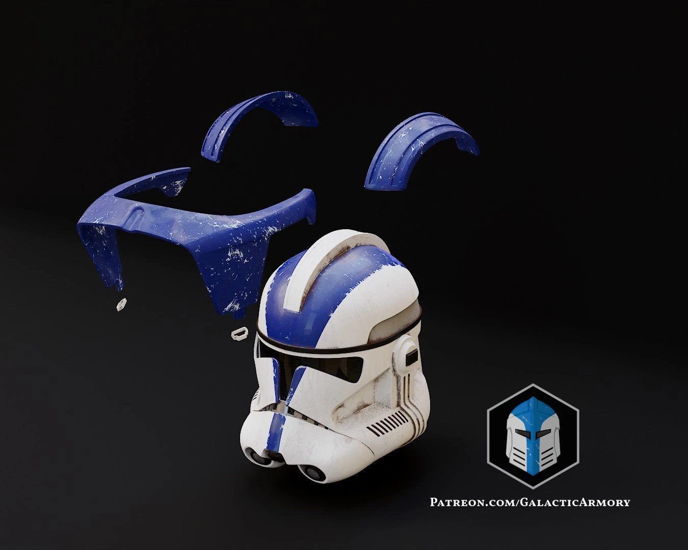 Phase 2 Clone Trooper Heavy - 3D Print Files 7 Phase 2 Clone Trooper Heavy - 3D Print Files - Image 5