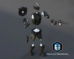 ODST Figurine - Pose 4 - 3D Print Files -Galactic Armory Store tsa 2 535faf66 74c1 460e a588 6399eb888e44