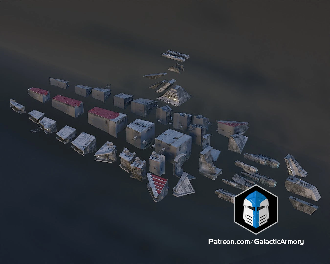 Clone Wars Venator Capital Ship - 3D Print Files 6 Clone Wars Venator Capital Ship - 3D Print Files - Image 4