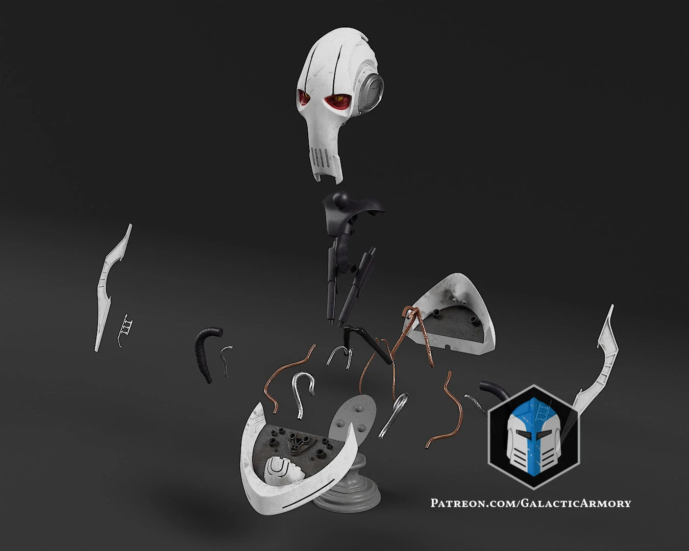 General Grievous Bust - 3D Print Files 5 General Grievous Bust - 3D Print Files - Image 3