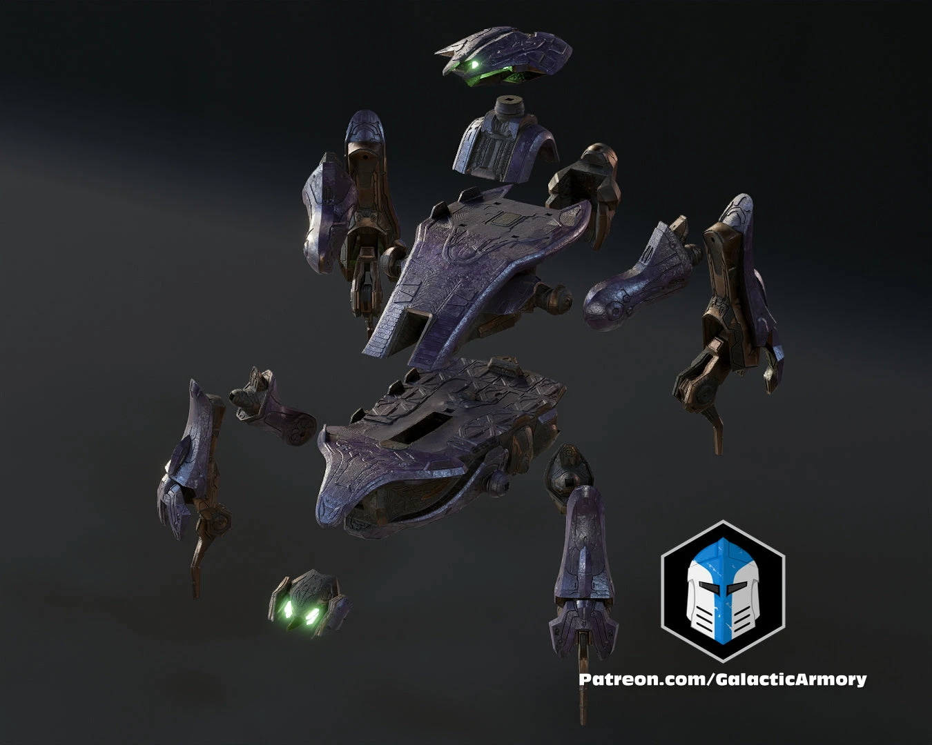 Reach Carter Sacrifice Diorama - 3D Print Files 19 Reach Carter Sacrifice Diorama - 3D Print Files - Image 17