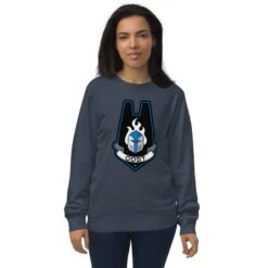 Unisex Organic Sweatshirt - Galactic Armory ODST 11 Unisex Organic Sweatshirt - Galactic Armory ODST -Galactic Armory Store unisex organic sweatshirt french navy front 648234266ce3d
