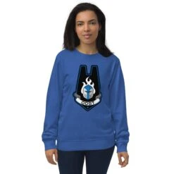 Unisex Organic Sweatshirt - Galactic Armory ODST 13 Unisex Organic Sweatshirt - Galactic Armory ODST -Galactic Armory Store unisex organic sweatshirt royal blue front 648234266d96a