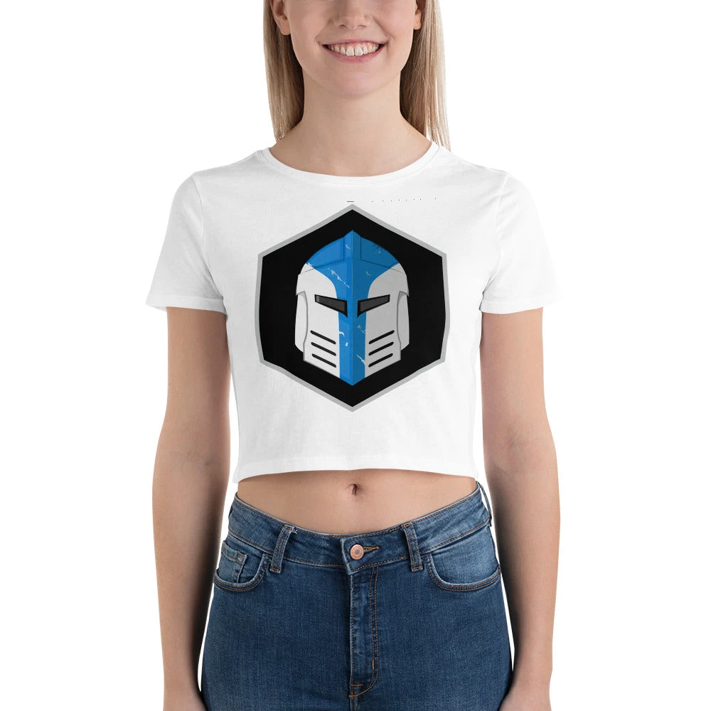 Crop Tee - Galactic Armory Logo 4 Crop Tee - Galactic Armory Logo - Image 2